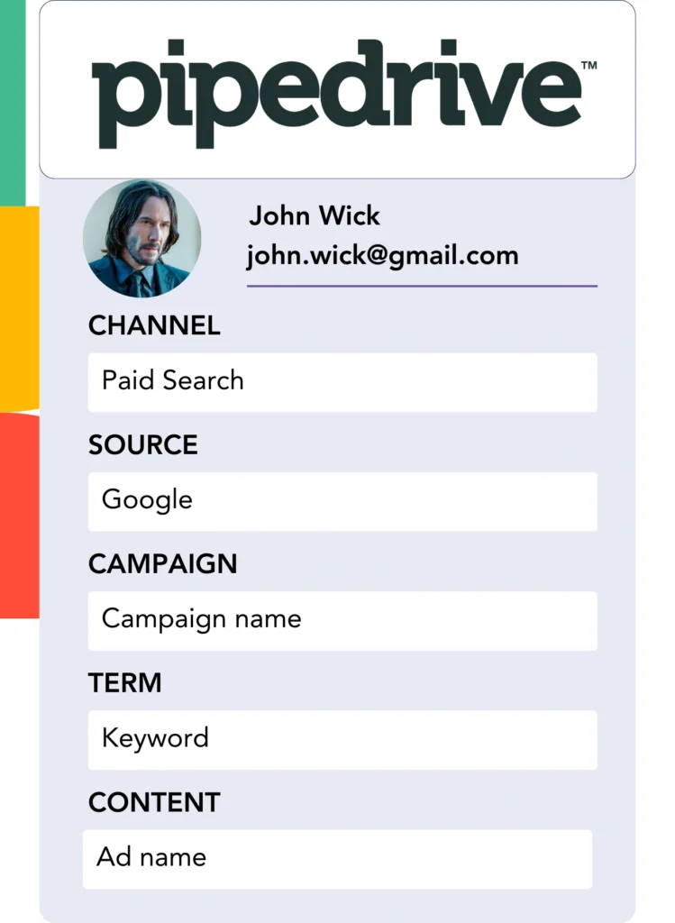 Connect form to CRM