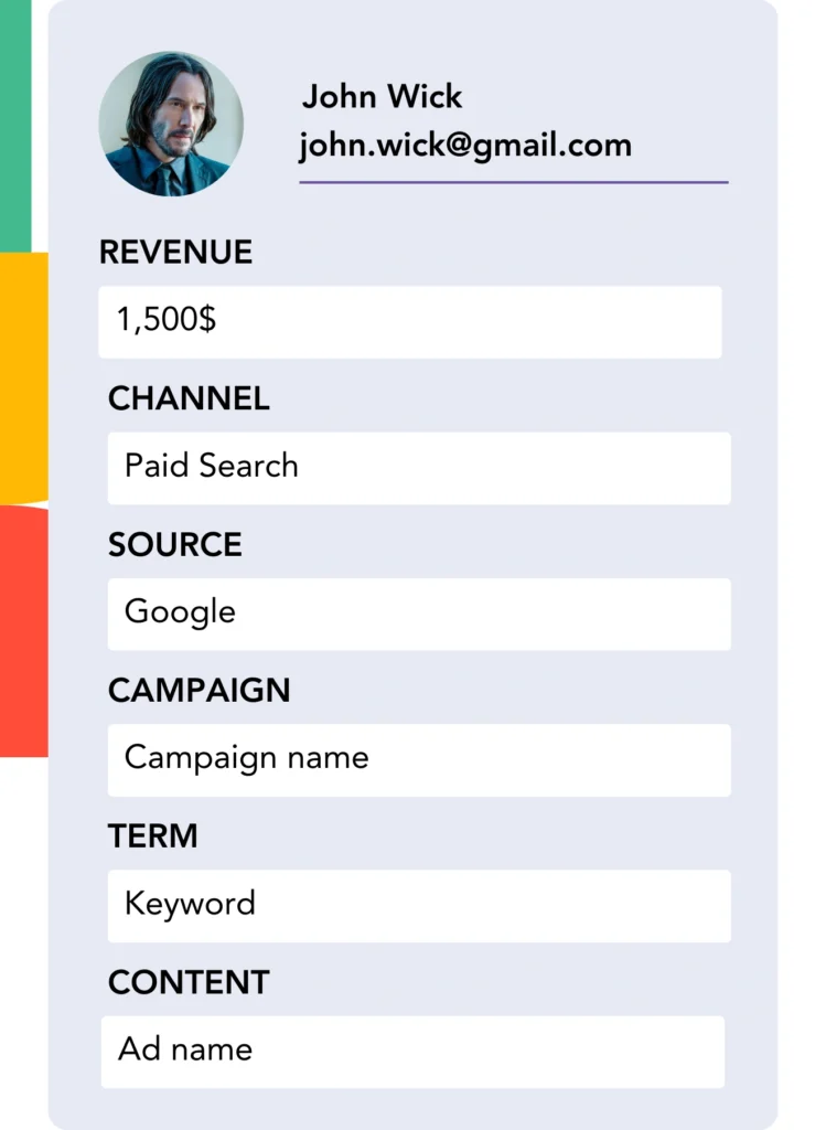 Lead source to CRM