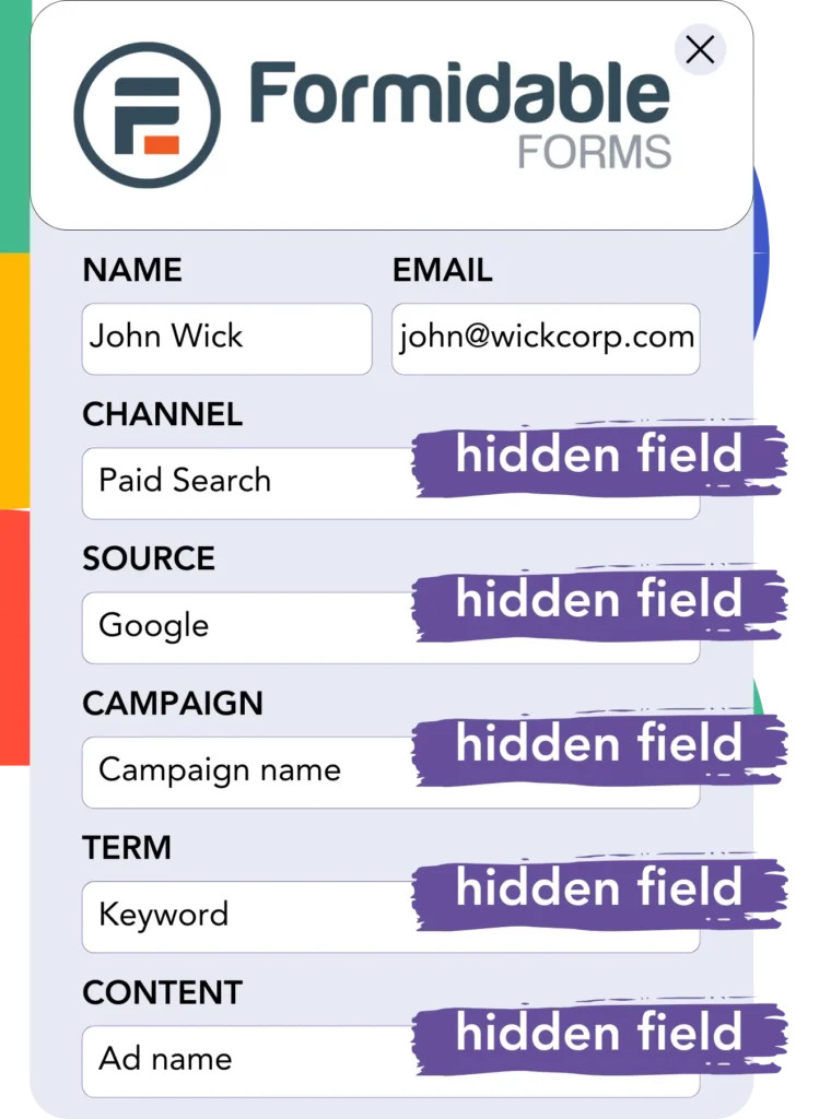 Google Analytics data Formidable Forms